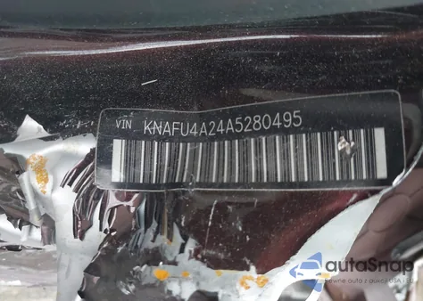 2010 Kia Forte Ex from USA, damaged, VIN KNAFU4A24A5280495